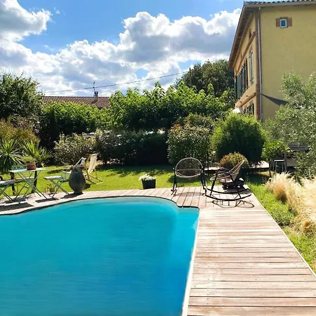 Terracotta Privee Et Acces Jacuzzi - Sauna Apartmán Lezat-sur-Leze